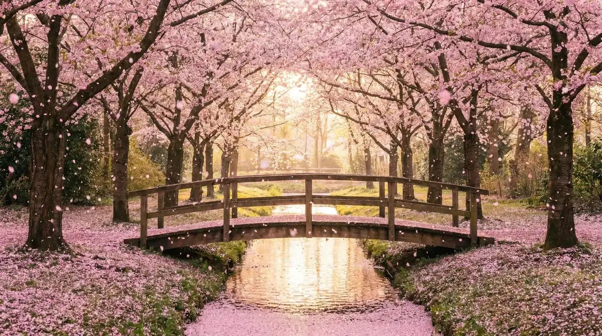 樱花桥畔 - 新金瓶梅在线播放 唯美风景